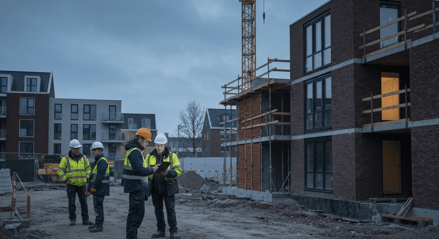 Arbeidsmarkt bouw koelt af: impact op jouw project?