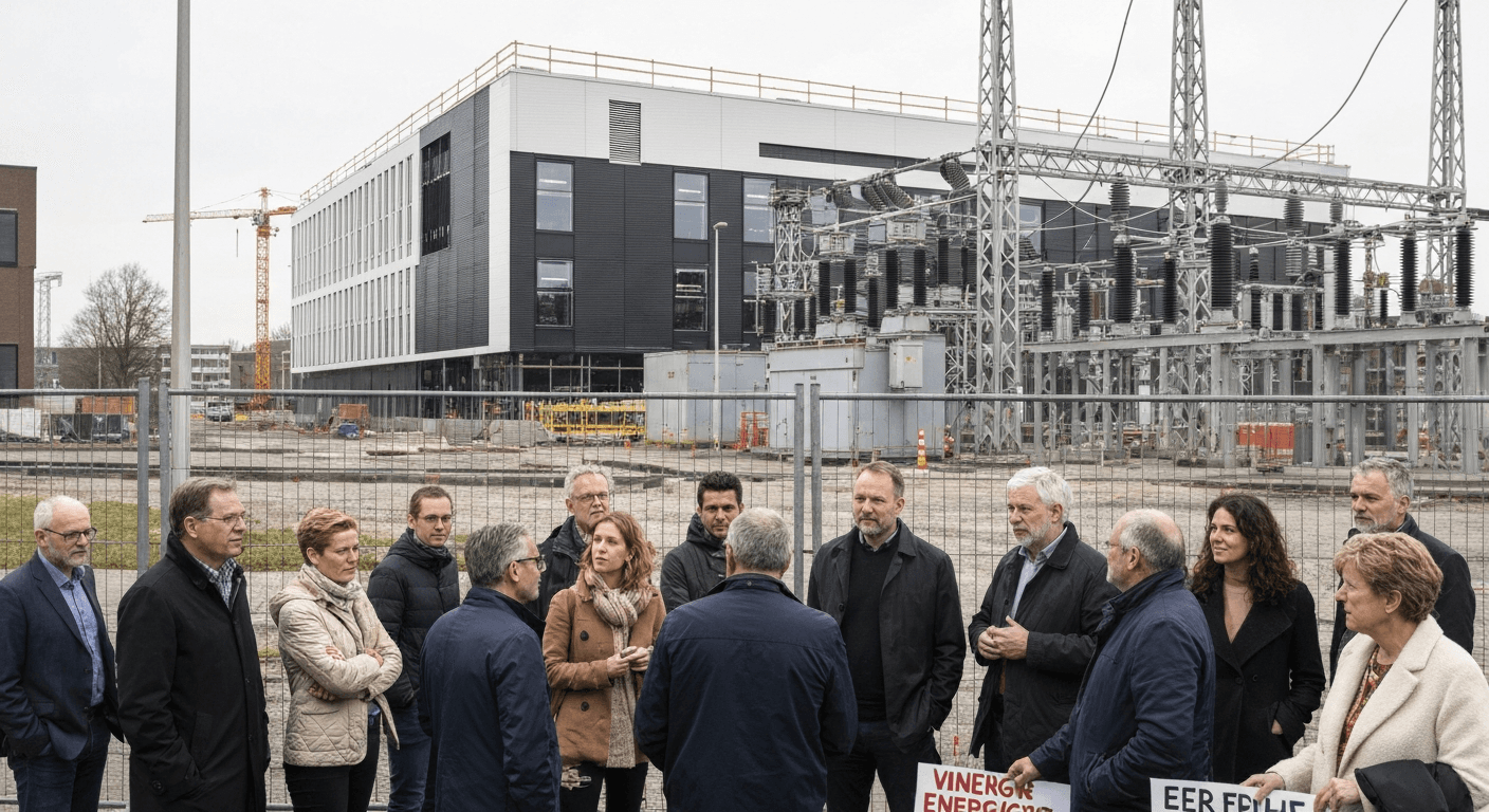 Data centers domineren New York Build: stroom, protest