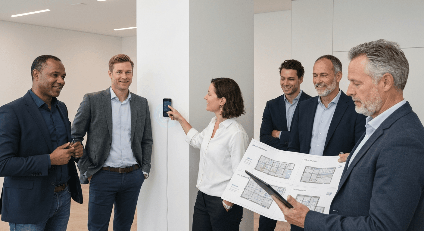 Draadloos stroom: gebouwen laden zichzelf op