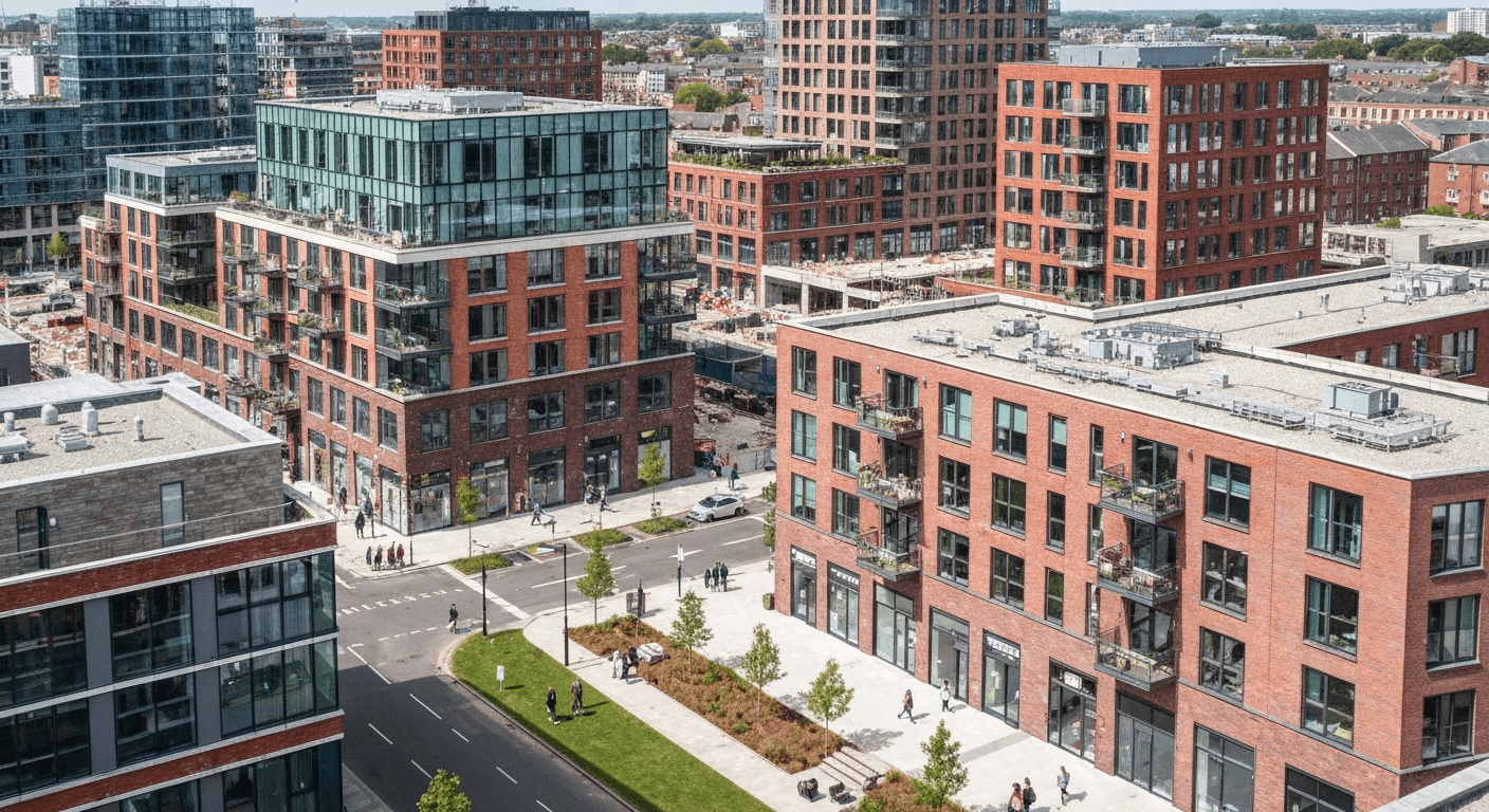 Dublin: €3,5 mld megaproject eindelijk bewoond