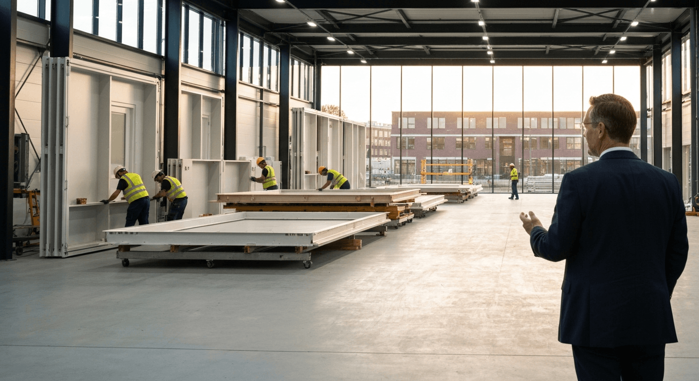 JE Dunn lanceert prefab-tak: bouwen gaat sneller