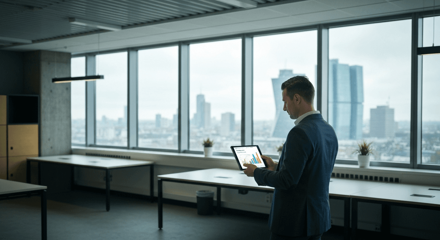 Newmark: AI drukt kantoorvraag tot 2030