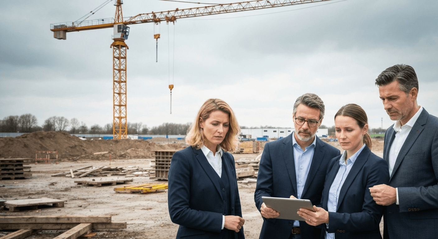 Olieprijs: bouwprojecten massaal stilgelegd