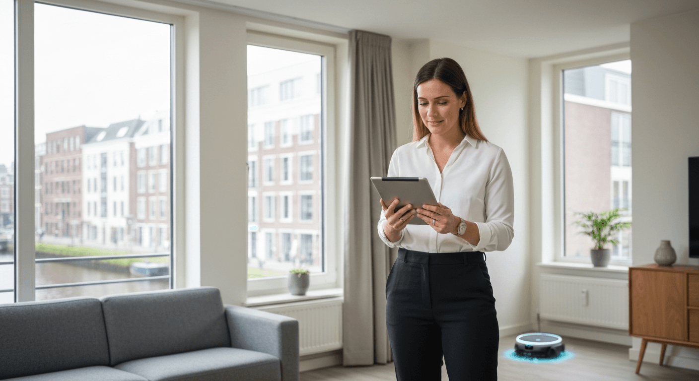 Slimme schoonmaak voor verhuur trekt miljoenen aan