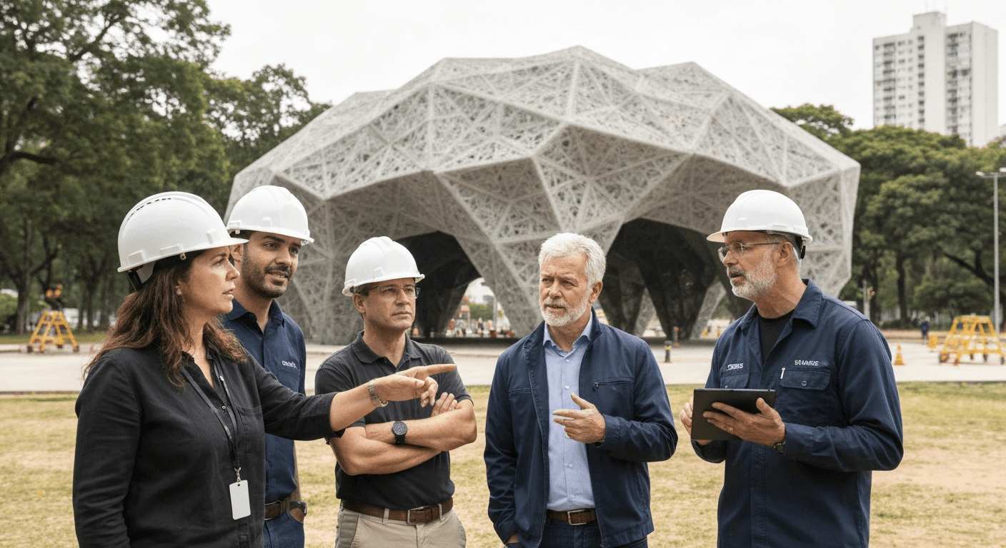 Superlimão 3D-print paviljoen voor Biënnale