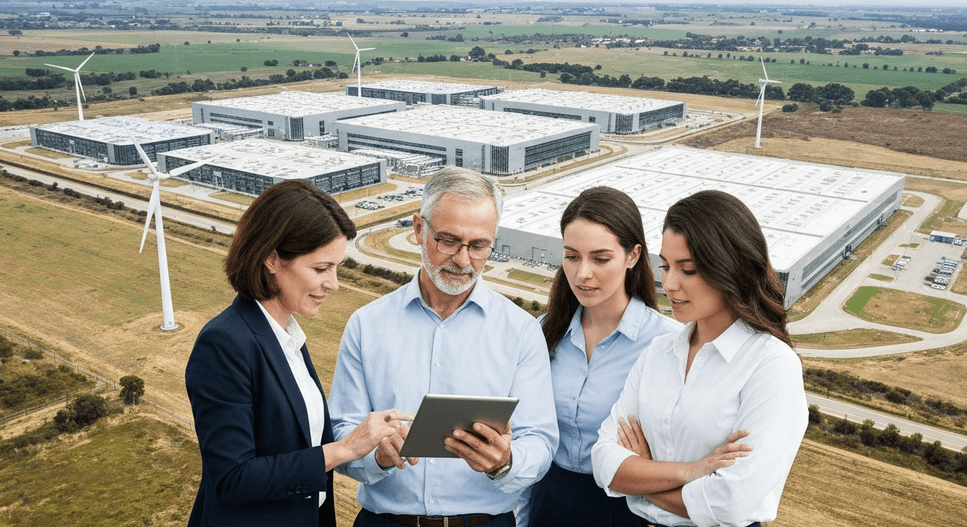 Tract: datacenters botsen op stroom en land