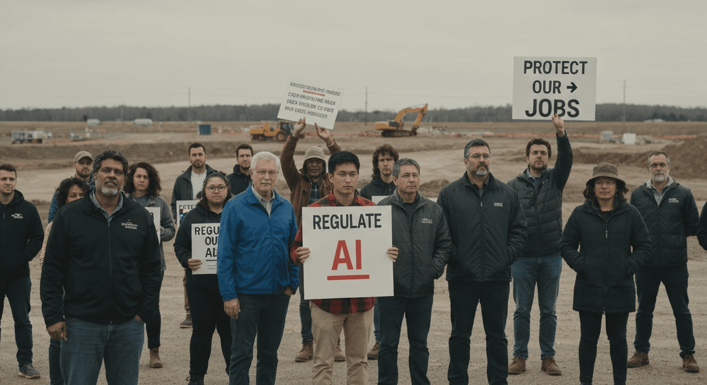 VS: Kiezers eisen AI-stop, data centers geblokkeerd