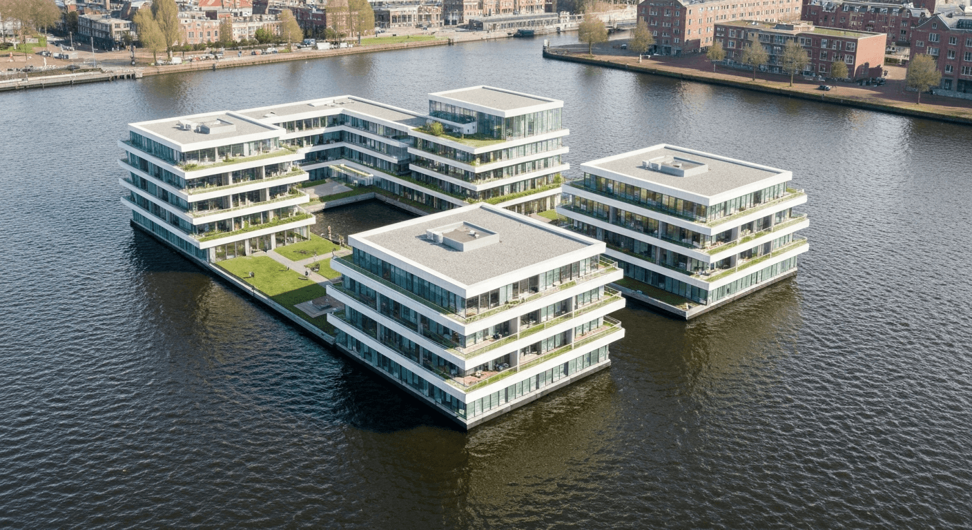 Waterbouw: drijvende projecten herdefiniëren vastgoed